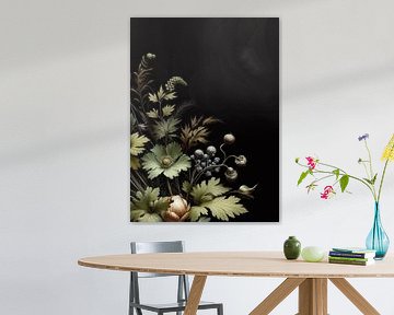VINTAGE COLOURFUL BOTANICAL-7-D4a