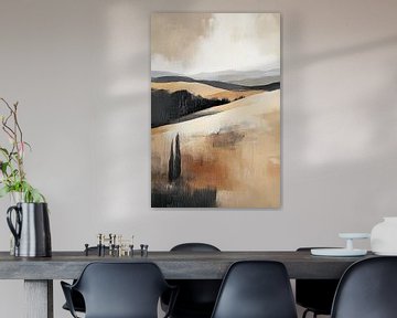 Heuvellandschap van Zen en Meer