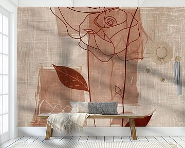Flower Painting by Modern Collection