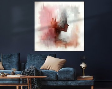 Abstract Silhouet van FoXo Art
