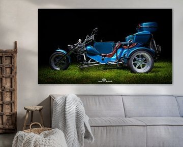 blue trike by iwan faber