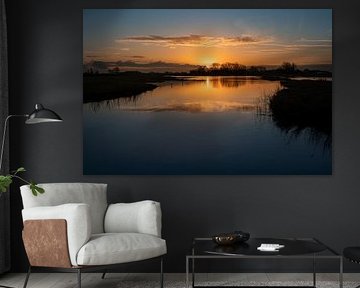 zonsopkomst op Voorne