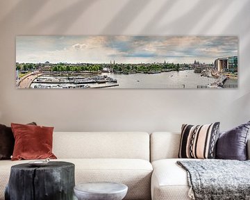 Amsterdam panorama  van Dirk Thoms