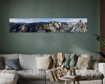 Yosemite National Park, panorama with El Capitan by Henk Alblas