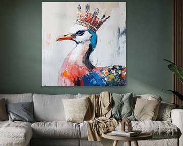 Queen Birdy van CanvasbyCaro