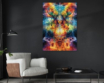 Cosmic Creation van Tessa Smits Art