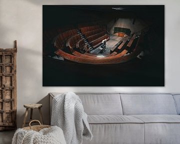Verlaten Auditorium met Projector
