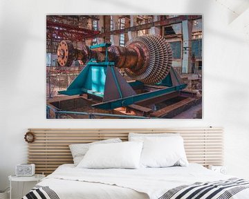 Bladen van de Vockerode Stoomturbine: Industriële Kracht van Urban Exploring Europe