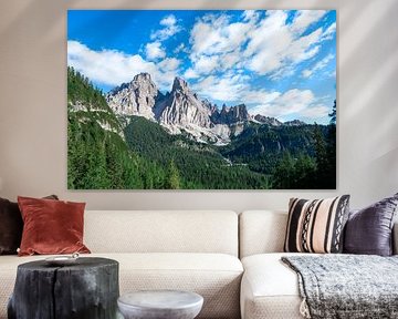 Ein Blick auf die Berge - Italien, Dolomiten