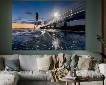 North Sea lighthouse by Voss photography