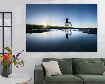 Lighthouse on the North Sea by Voss photography