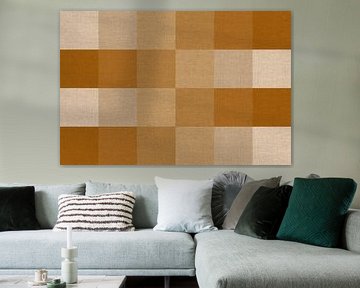 Scandinavian Geometry Abstraction by Mad Dog Art