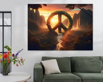 Symbol of peace by Eye on You
