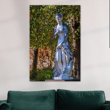 BADEN-WÜRTTEMBERG : STATUE IM SCHLOSSGARTEN STUTTGART von Photoart-Naegele