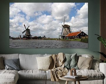 Zaanse Schans in Holland van Menno Schaefer