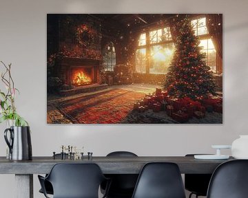 Cozy Christmas Living Room