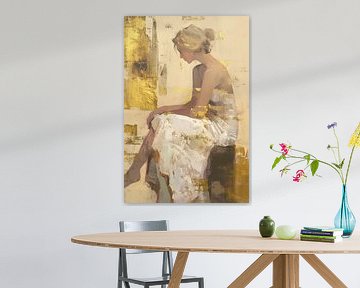 Gouden Vrouw van De Mooiste Kunst