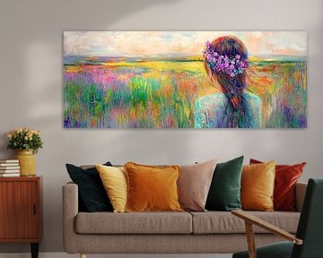 Meisje van I ❤ Bloemen