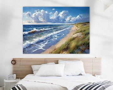 Dutch coast by Abstract Painting