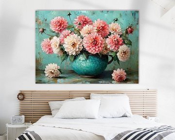 Bloemen Stilleven van Kunst Kriebels