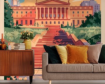 Philadelphia Vintage Travel Poster by Poster Art Shop