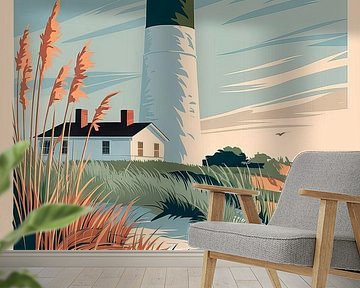 Virginia Beach by Poster Art Shop