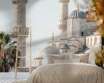 Minarets of the Blue Mosque, atmospheric Istanbul in pictures