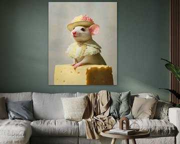 Chique muis portret