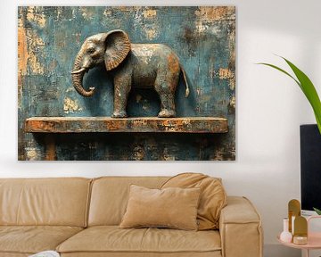 Der Elefant im Zimmer von Kunst Laune