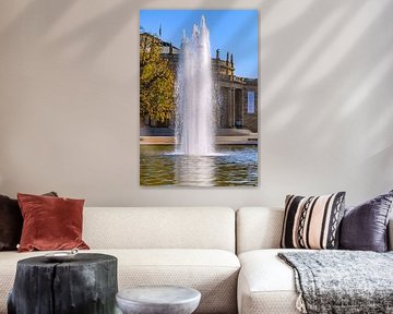 BADEN-WÜRTTEMBERG : STUTTGART PALEISTUINEN van Photoart-Naegele