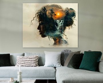 Natuur Collage van De Mooiste Kunst