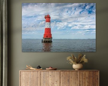 Vuurtoren van Arngast aan de Noordzee van Conny Pokorny