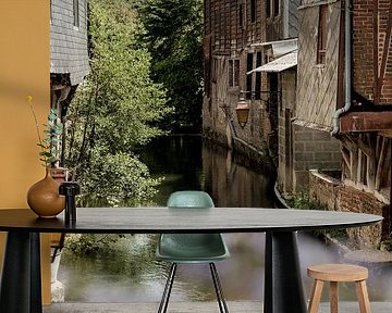 Pont-Audemer in France, the Venice of Normandy