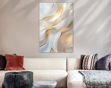 luxurious curves golden lines by johan saifudin