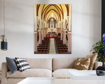 Interior Petrus and Paulus Church - Varik by René Weijers