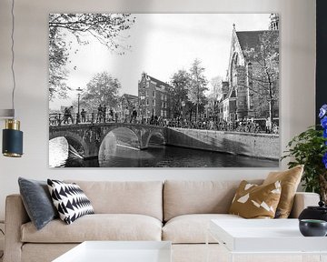 Oude Kerk Amsterdam van Roelof Foppen