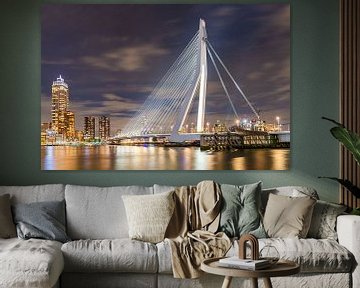 Erasmusbrug Rotterdam van Ester Netten