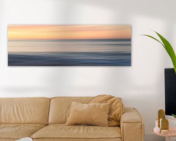 PHOTOGRAPHY Panorama sea blurred - Côte d'Azur - ICM by Werner Dieterich