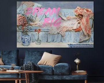 Droom Groot Prinses, Romaanse Moderne Kunst in de stijl van de Oude Meesters van Mad Dog Art