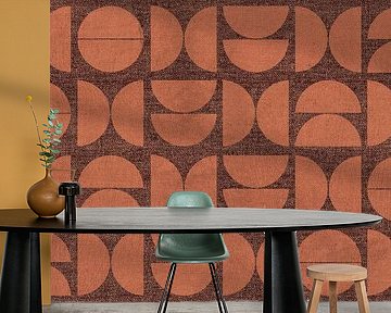 Moderne Scandinavische Bauhaus-abstractie