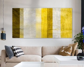 Sonnenstreifen - Moderne en abstracte hedendaagse kunst van Mad Dog Art