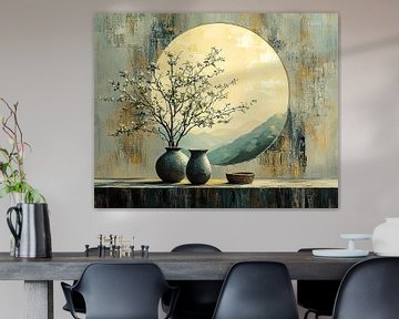 Herfst Stilleven Modern van Kunst Kriebels