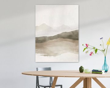 Landschap abstract van Modern Collection