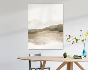 Landschap abstract van Modern Collection