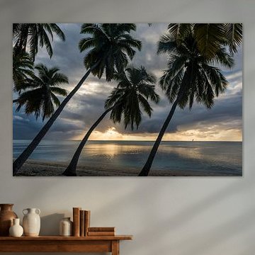 Sonnenuntergang Aitutaki