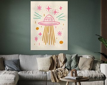 Pastel UFO van Treechild