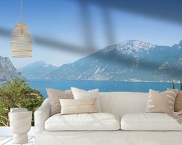 GARDASEE Wunderschöner Panoramablick von Melanie Viola