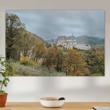 Blick auf die Burg Vianden