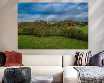 Paysage d'automne dans le Limbourg du Sud