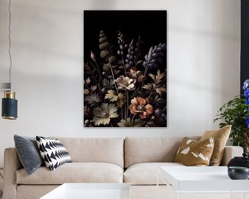 BOUQUET FLORAL FONCÉ-7A-D2